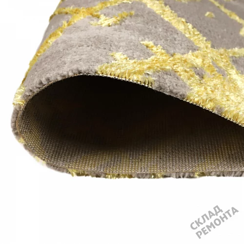Фото Ковролин Kaplanser Faber 8449 53 Grey/Gold серый – купить в Комсомольске-на-Амуре: цена, описание, фото. Интернет-магазин 3