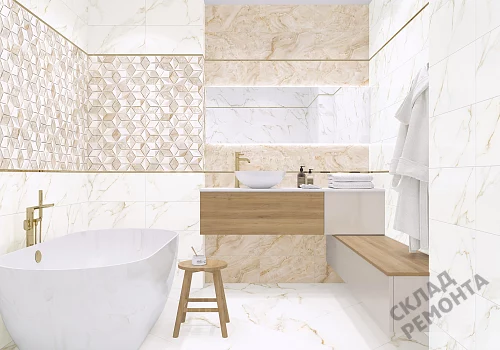 Фото Керамогранит лаппатированный Alma Ceramica Невада GFU04NVD00L белый 600*600*9 – купить в Комсомольске-на-Амуре: цена, описание, фото. Интернет-магазин 3