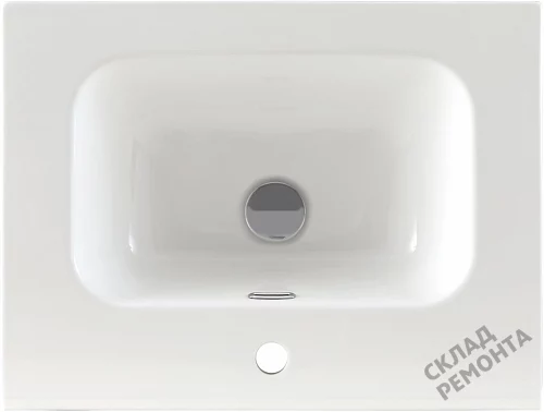 Фото Раковина на тумбу Aquanet Flat 60 (254363), 61 см купить в Комсомольске-на-Амуре: цена, описание, фото. Интернет-магазин 2