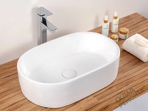 Фото Раковина накладная BelBagno BB1048 55 см купить в Комсомольске-на-Амуре: цена, описание, фото. Интернет-магазин 4